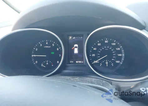 2017 Hyundai Santa Fe Sport 2.0T Ultimate z USA, uszkodzony, nr VIN 5XYZW4LAXHG458040